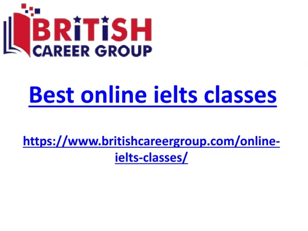 Best online ielts classes