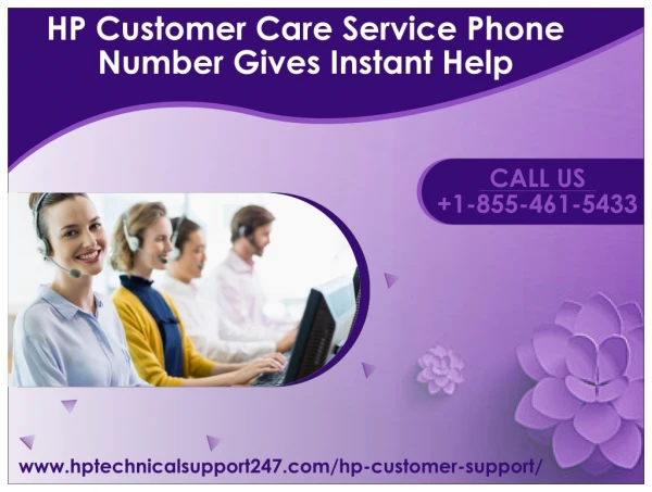 HP Customer Care Technical Support And Service Phone Number