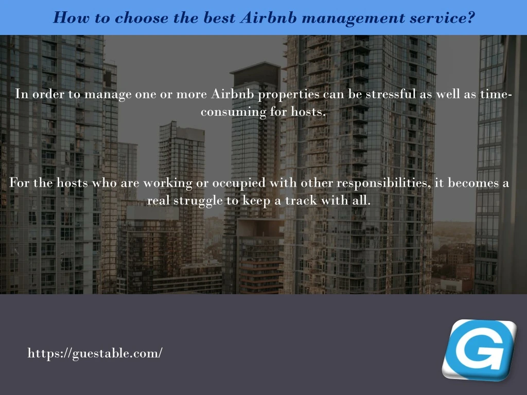 how to choose the best airbnb management service