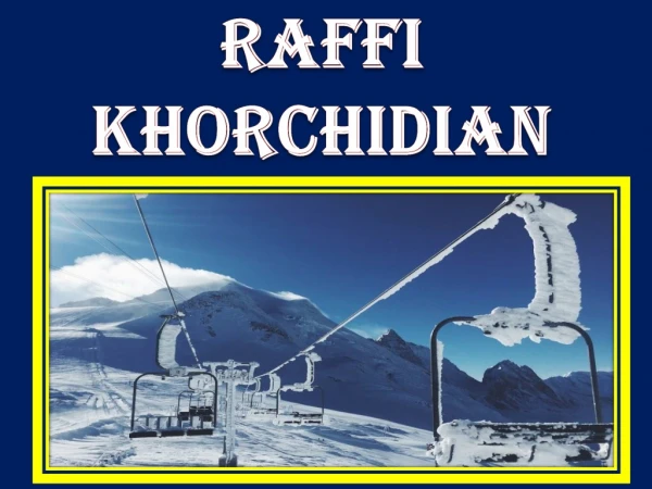 Raffi Khorchidian