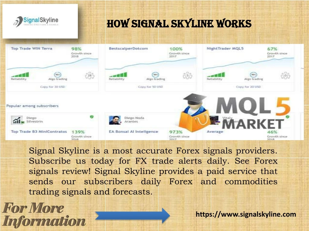 how signal skyline works