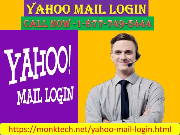 Get Yahoo Mail Login Related Queries Resolved Within A Quick Time Session 1-877-749-5444