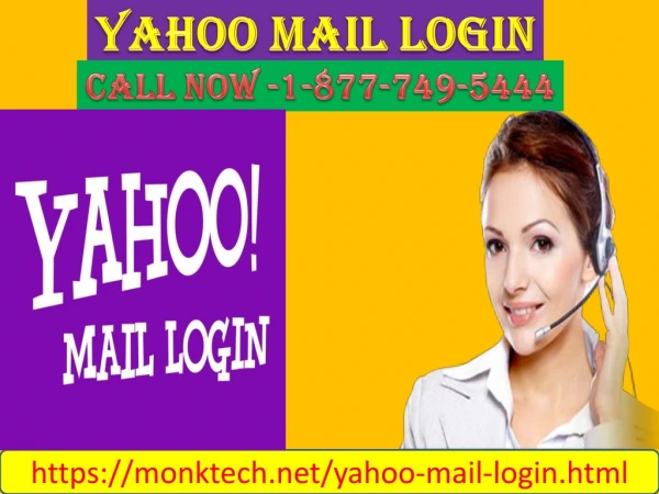 Dig Out The Best In Class Aid Services For Yahoo Mail Login Problems 1-877-749-5444