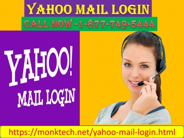 Getting Reliable Customer Care Service To Resolve Yahoo Mail Login Issues 1-877-749-5444