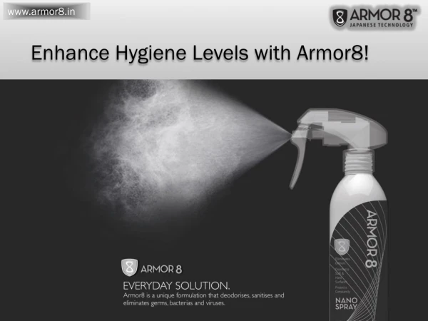 How to Use Armor8 | Armor8 spray