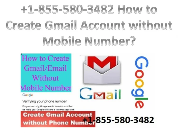 How to Create Gmail Account without Mobile Number