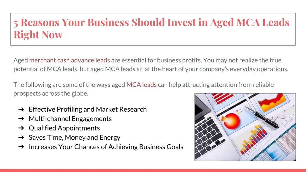 5 reasons your business should invest in aged mca leads right now