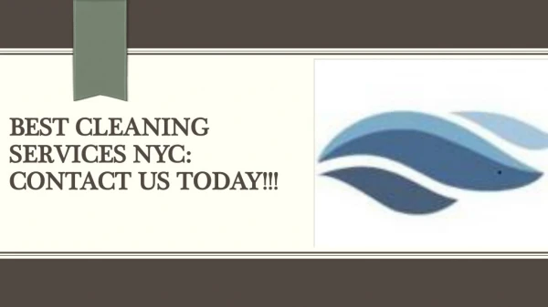 Contact Us Today To Get Best Cleaning Services NYC