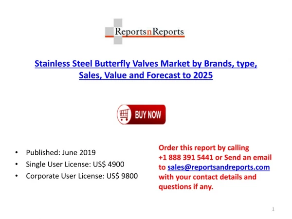 Stainless Steel Butterfly Valves Market Size, Share, and Future Trends