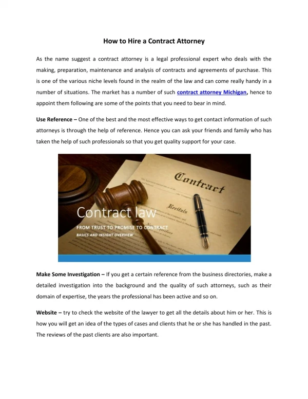 How to hire a contract attorney