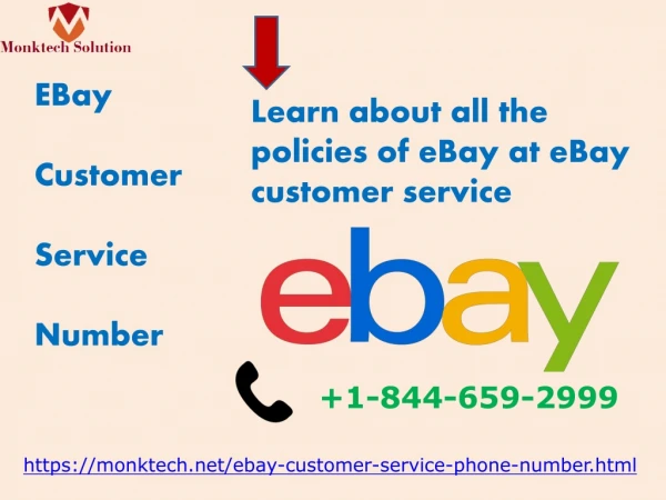 Learn about all the policies of eBay at eBay customer service 1-844-659-2999