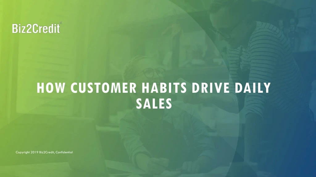 how customer habits drive daily sales