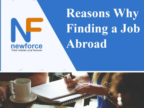 Reasons Why Finding A Job Abroad
