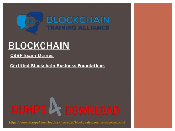 Updated Blockchain CBBF Exam Questions Material | 100% PASS Guarantee