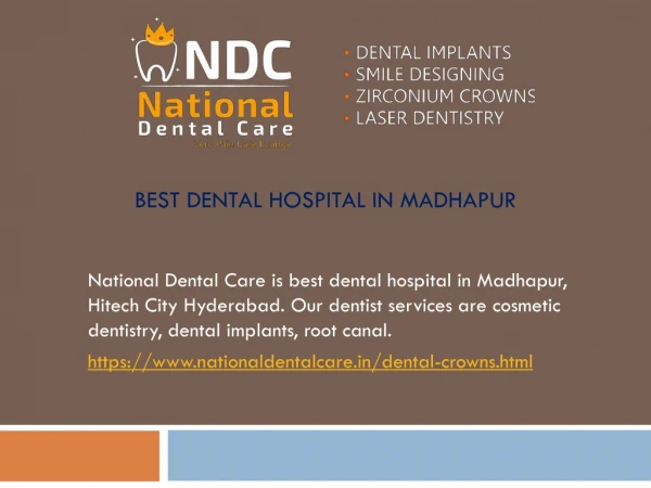 Best Dental Hospital in Madhapur