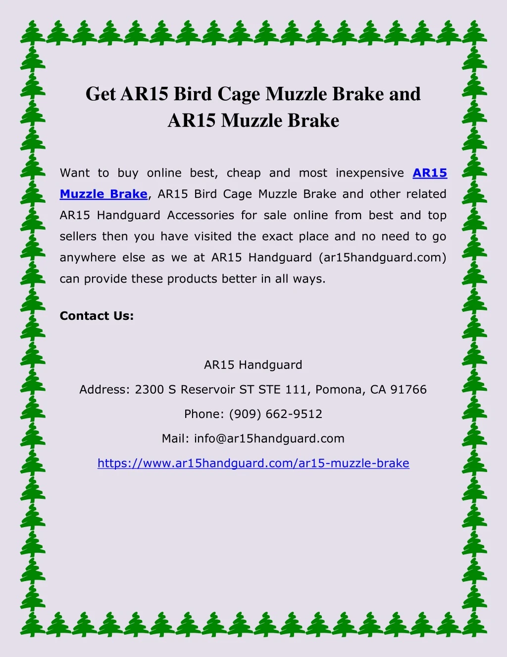 get ar15 bird cage muzzle brake and ar15 muzzle