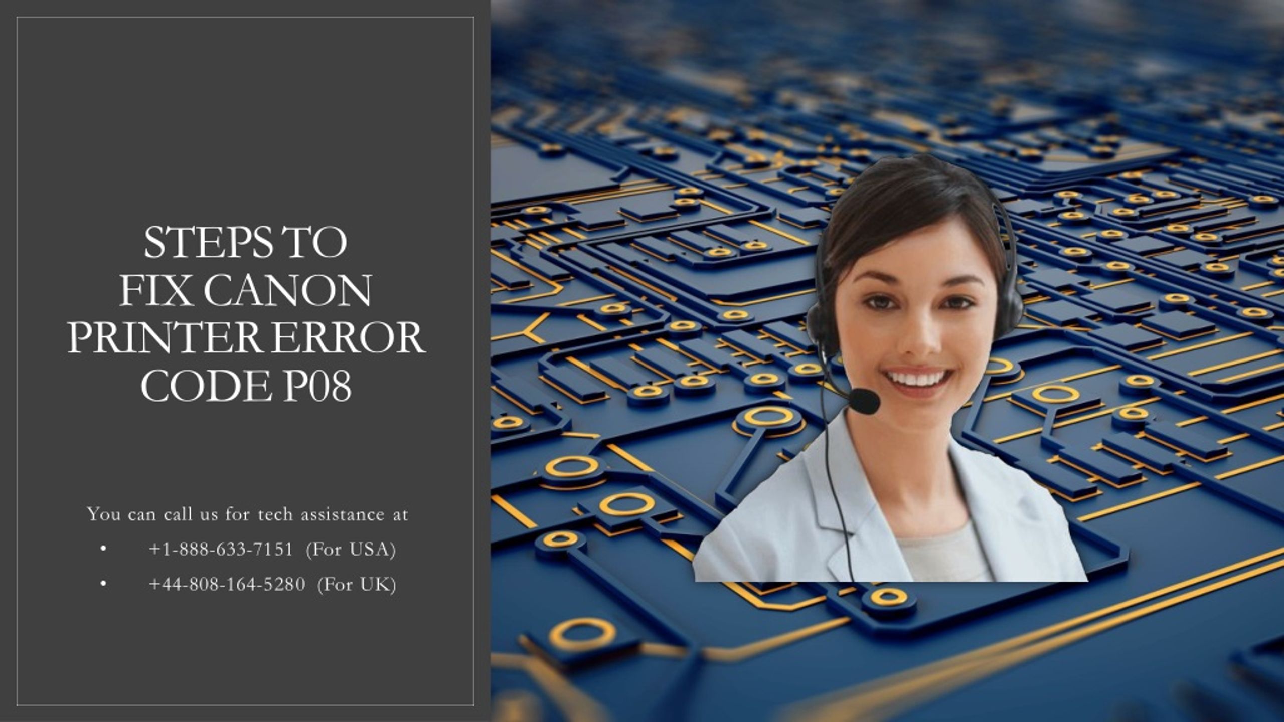 PPT - Steps to fix Canon Printer Error Code P08 PowerPoint Presentation ...