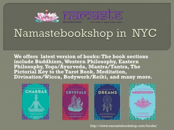 Namastebookshop in NYC