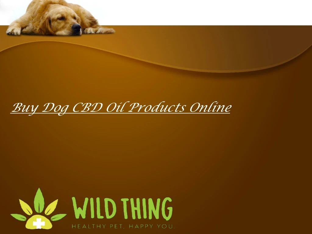 buy dog cbd oil products online