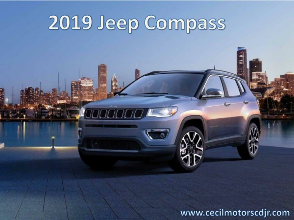 New 2019 Jeep Compass Compact SUV with Off-Road Capability - Cecil Motors