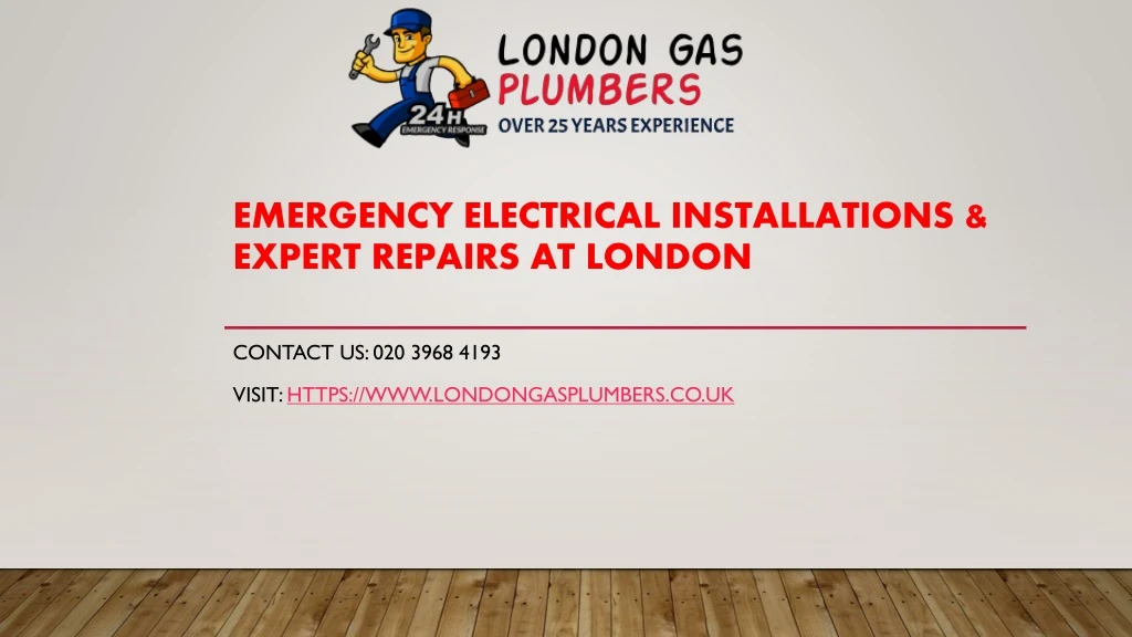 emergency electrical installations expert repairs at london