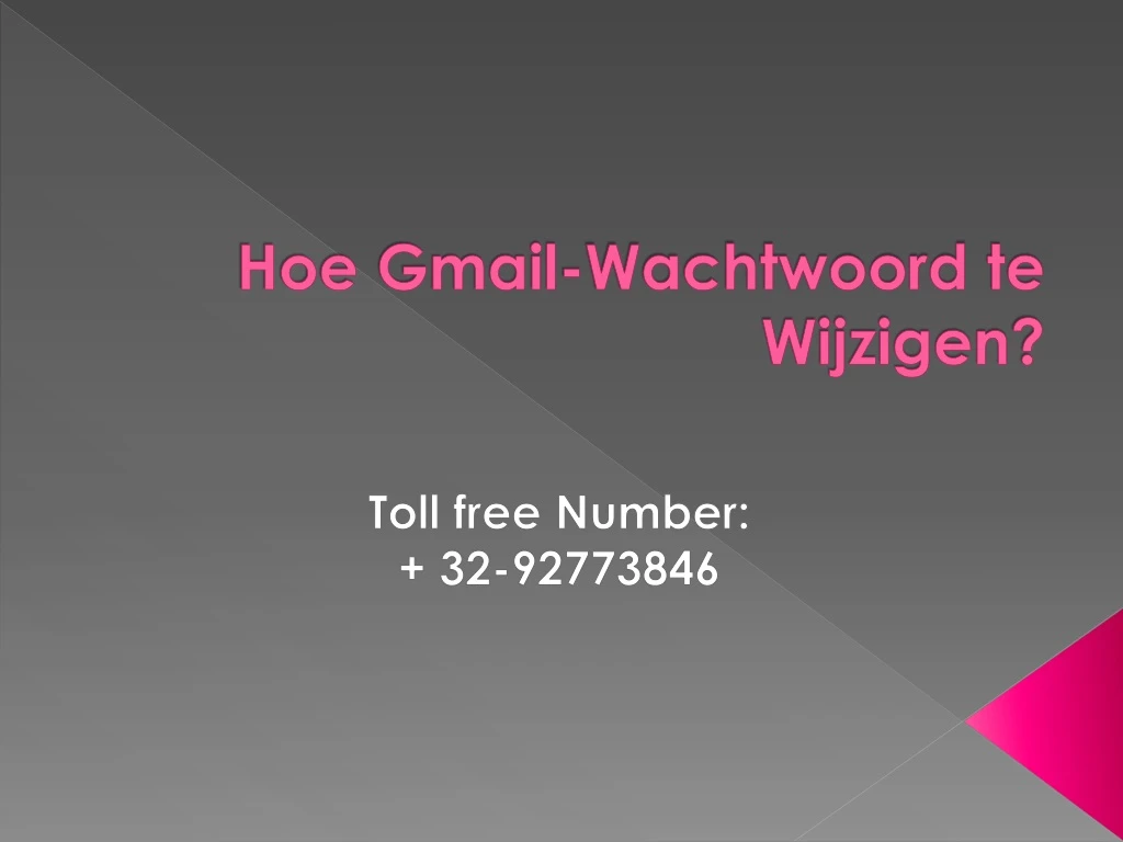 hoe gmail wachtwoord te wijzigen