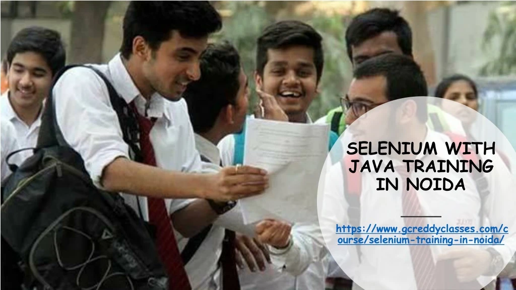 selenium with java training in noida