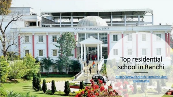 Top residential school in Ranchi