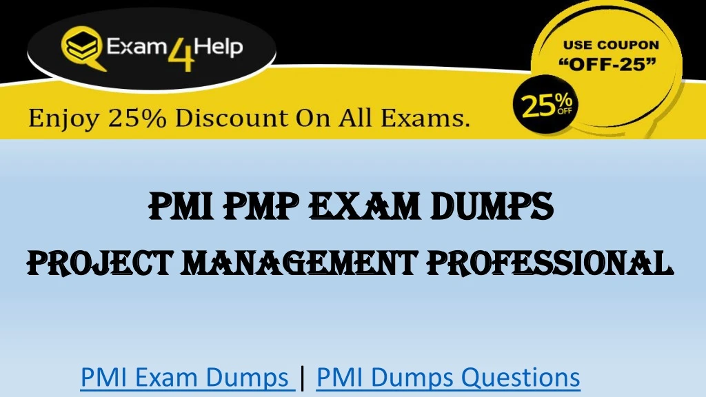 pmi pmp exam dumps