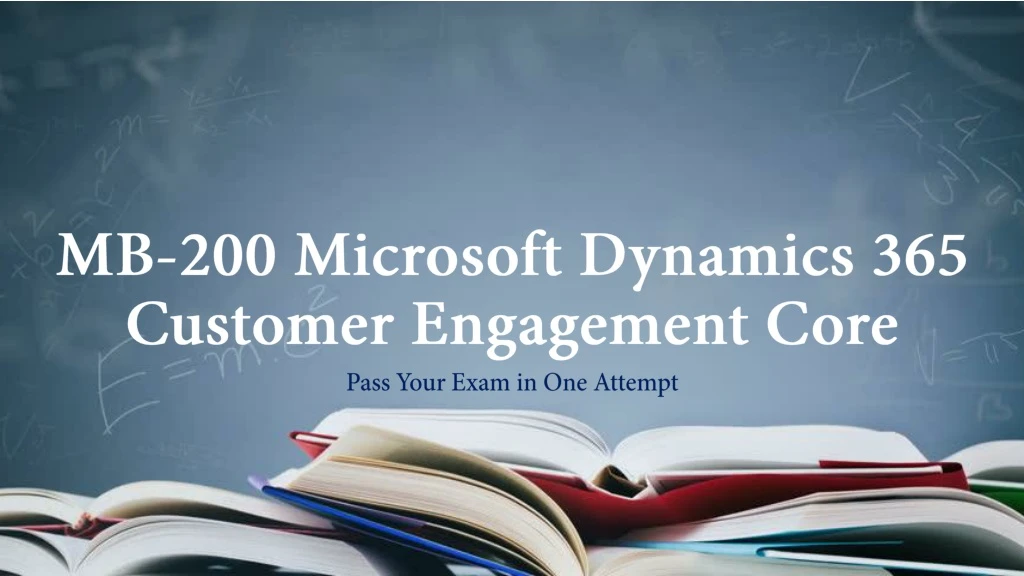 mb 200 microsoft dynamics 365 customer engagement core