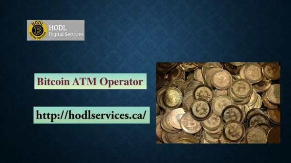 Bitcoin ATM Operator