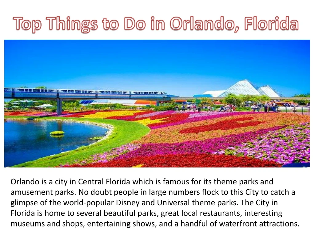 top things to do in orlando florida