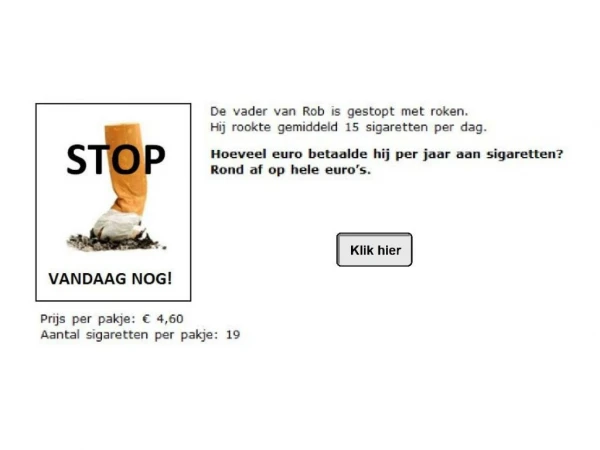 Stop met roken!