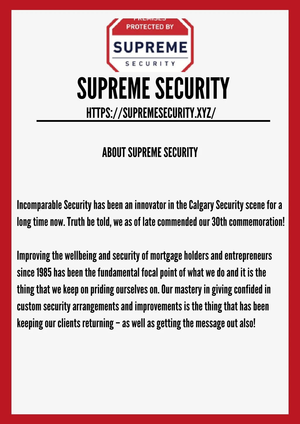 supreme security https supremesecurity xyz
