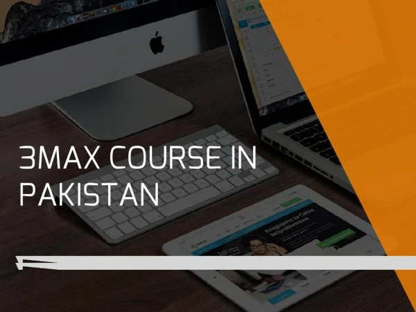3ds Max Course in Pakistan