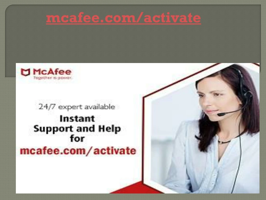 mcafee com activate