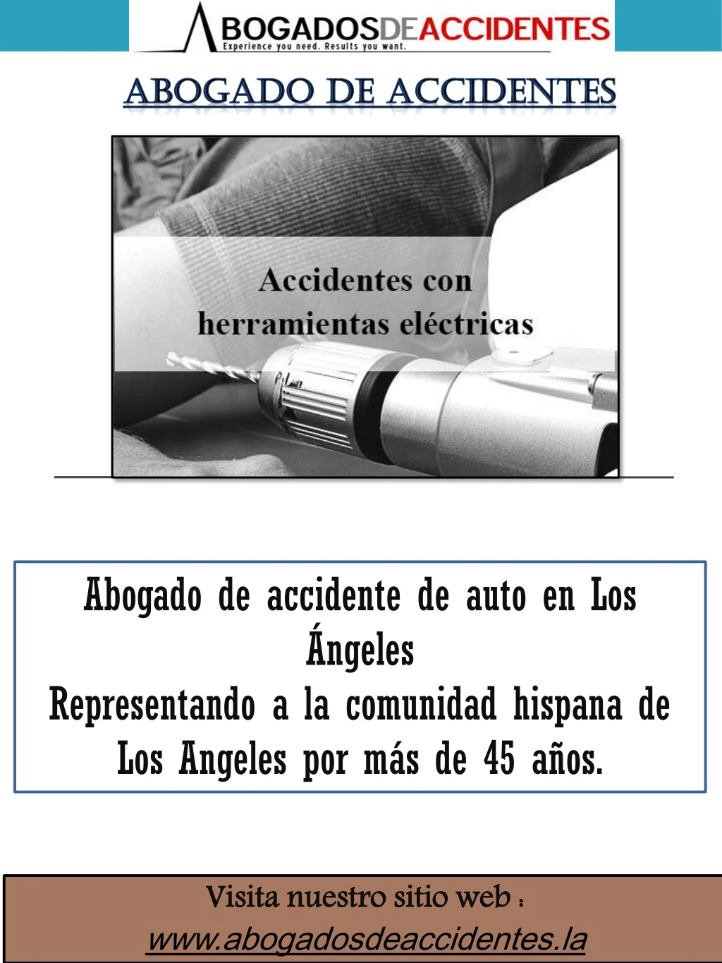 abogado de accidentes