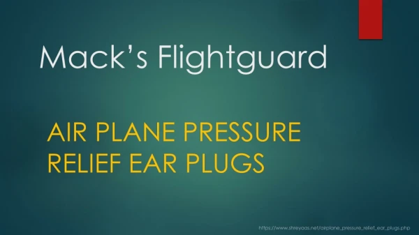 Pressure Relief Ear Plugs | Ear Pain Relief | Air Plane pressure relief ear plugs