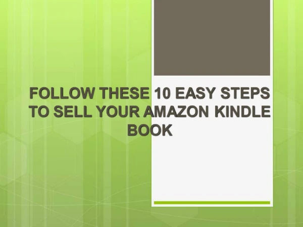 Follow These 10 Easy Steps on How to Sell An Amazon Kindle B