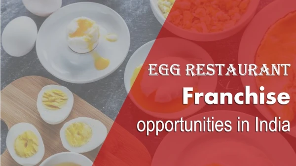 Egg Restaurant Franchise Business opportunities in India