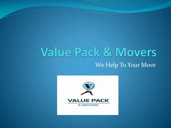 Value Pack & Movers