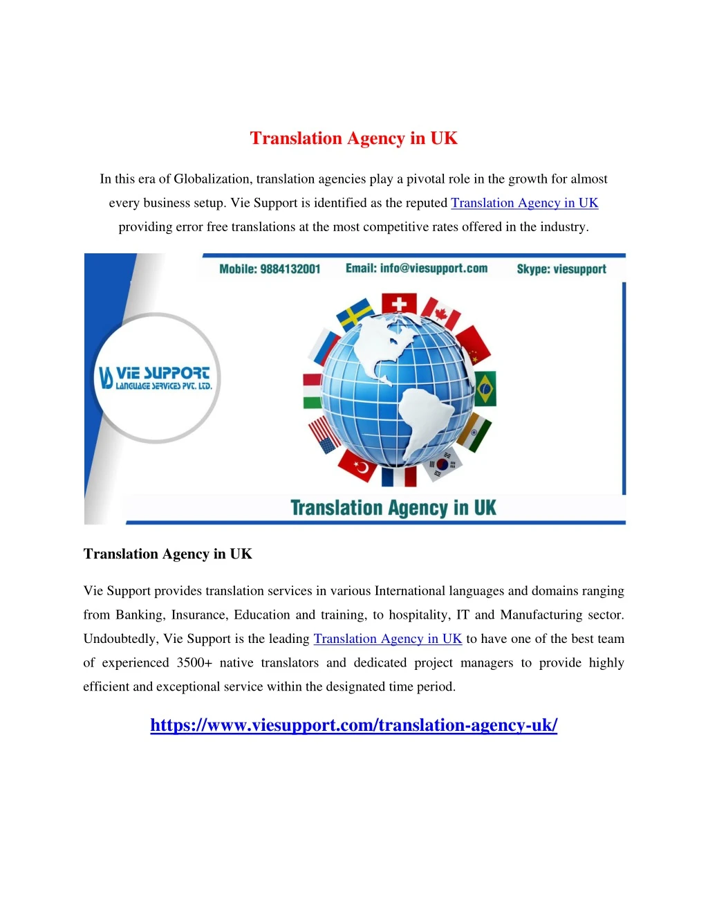 translation agency in uk