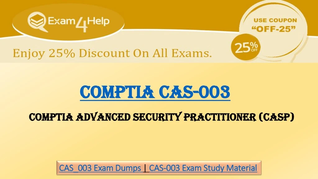 comptia cas 003