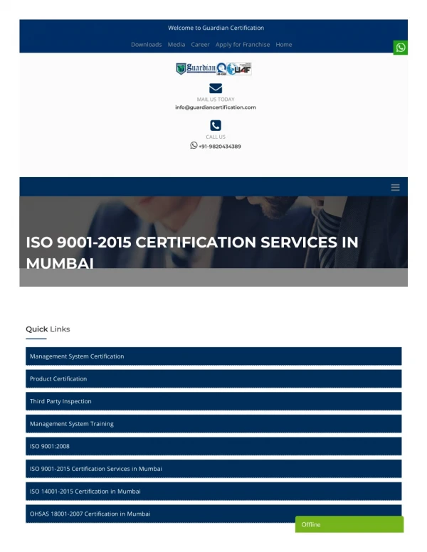 ISO 9001 certification in mumbai | ISO 9001 certification mumbai 