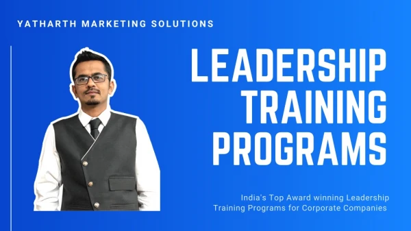 Indias #1 Leadership Training Programs, Bangalore, Mumbai, Pune, Dubai