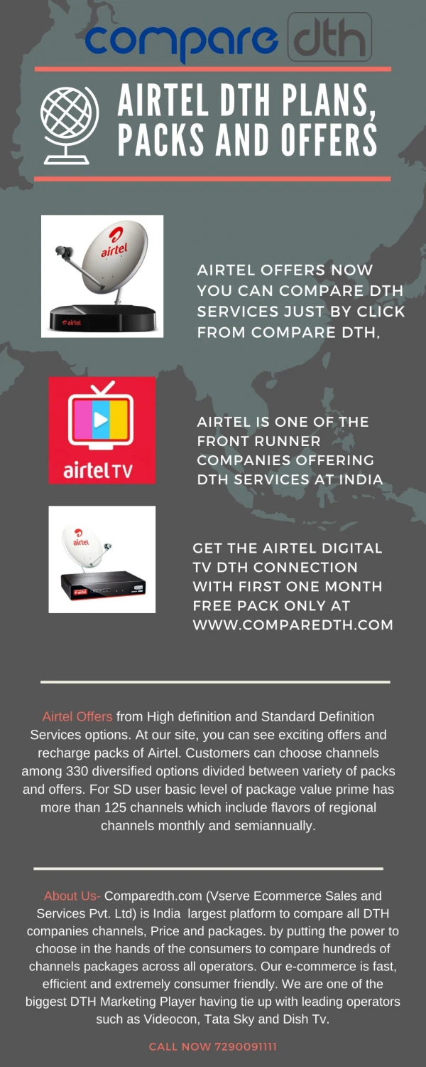 Airtel Dth Pack & Price