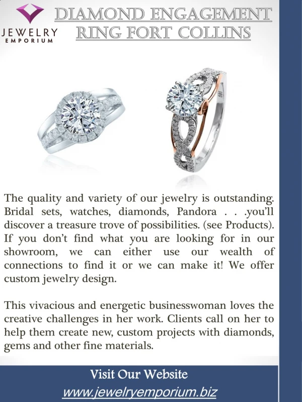 Best Jeweler In Fort Collins | Call-9702265808 | jewelryemporium.biz