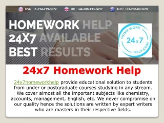 24 7 homework help