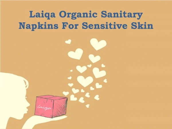 Laiqa Organic Sanitary Napkins For Sensitive Skin