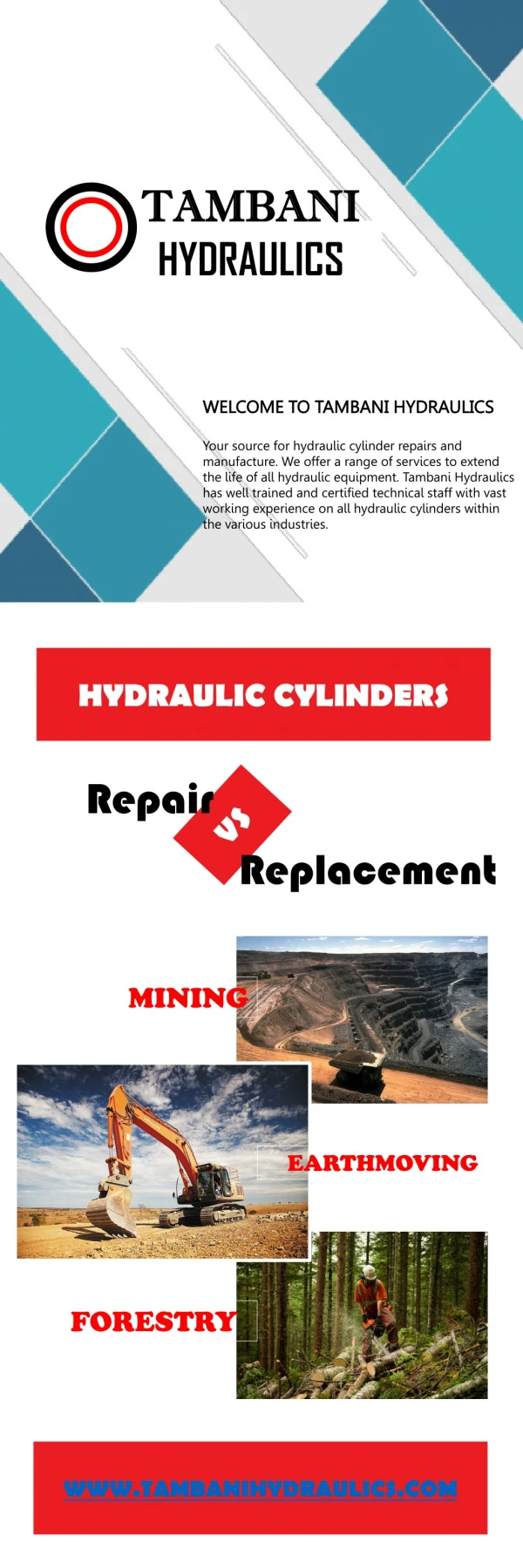 WHY TAMBANI HYDRAULICS -www.tambanihydraulics.com ?